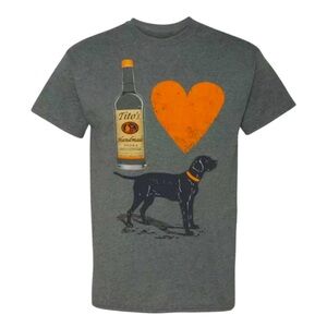 TITO'S Loves Dogs Unisex T-Shirt